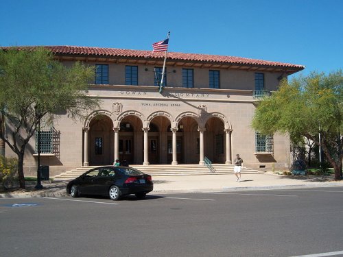 Gowan Company Building, formerly post office building, in Yuma, Arizona