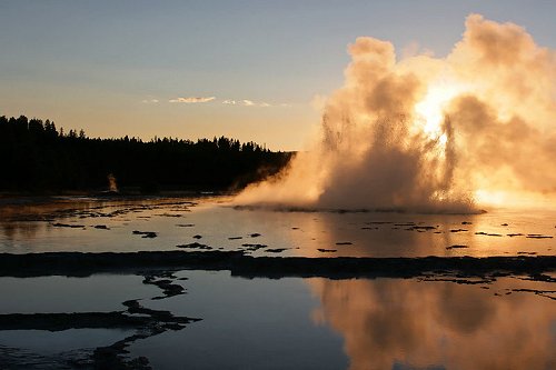 Great Fountain Geyser, Wyoming