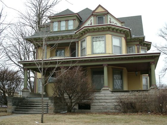 Henry Weis House (listed in National Register of Historic Places), Waterloo