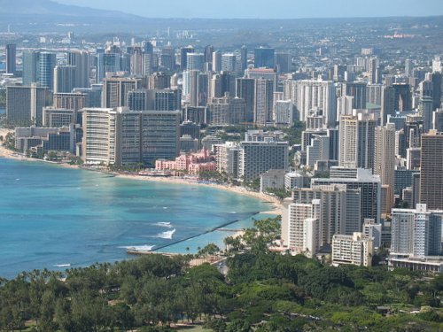 Honolulu from Diamond Head