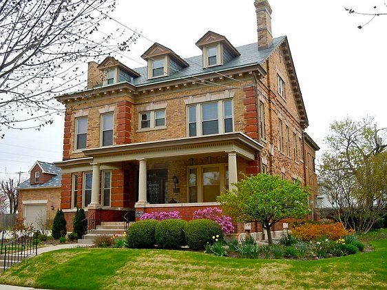 House at St Peter's Square Historic District, Fort Wayne