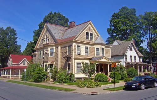 Houses in the East Side Historic District, Saratoga Springs