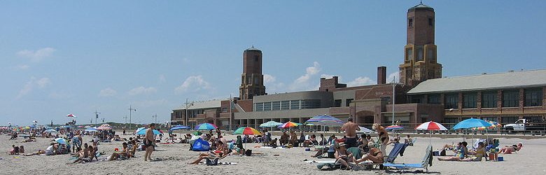 Jacob Riis Park at Gateway National Recreational Area, Jamaica Bay, Queens