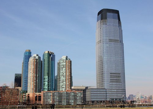 Jersey City, New Jersey, as seen from Liberty State Park