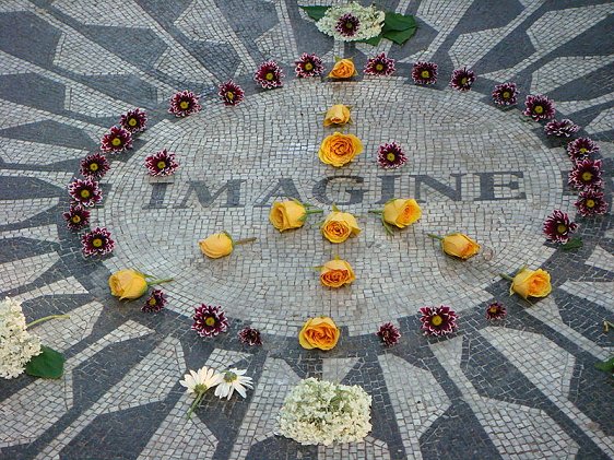 John Lennon's John Lennon's Strawberry Fields Forever Memorial Forever Memorial, Central Park