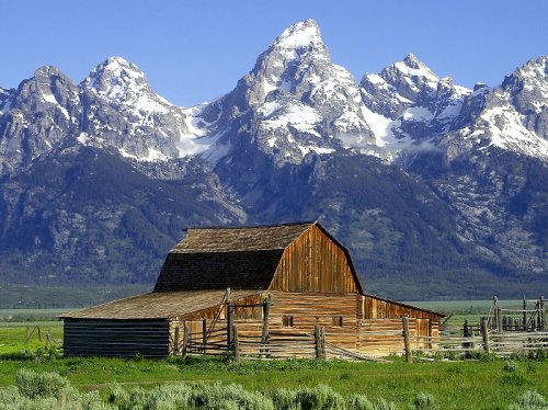 John Moulton Barn, Grand Teton National Park, Wyoming