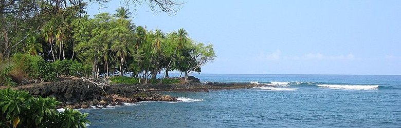 Kamoa Point in Kona, Big Island, Hawaii