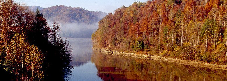 Kentucky Travel Guide: Martins Fork Lake, Harlan County, Kentucky
