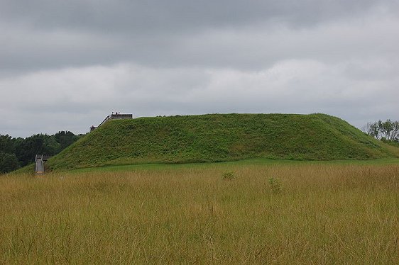 The Large Mound at Ocmulgee
