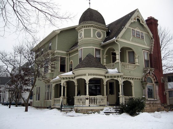 Lindsay House (listed on National Register of Historic Places), Iowa City