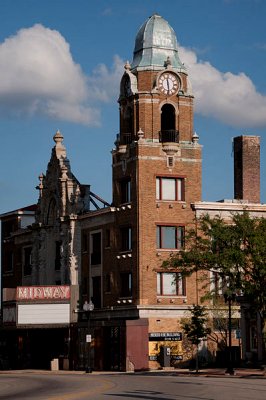 Midway Theater and Spanish Tower, Rockford, Illinois