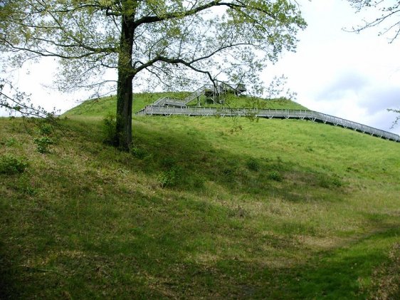 Mound at Ocmulgee National Monument, Macon