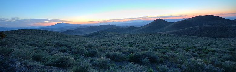 Nevada, Sunset in Nevada