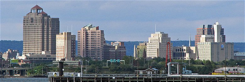 New Haven skyline, Connecticut