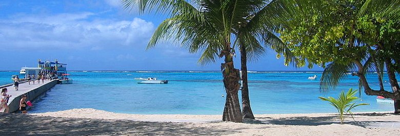 Northern Mariana Islands, Pier at Mañagaha Island