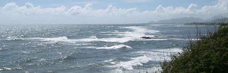 The Pacific Ocean at Kauai