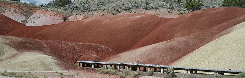 Painted Hills Walkway at John Day Fossil Beds National Monument, Oregon