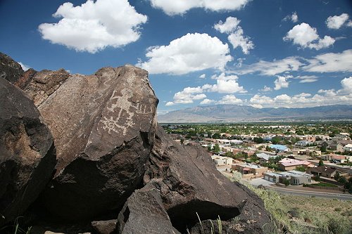 Petroglyph at Petroglyph National Monument, Albuquerque