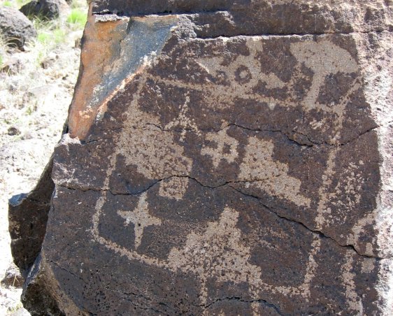 Another petroglyph in the national monument