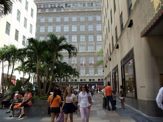 Mall at Rockefeller Center, New York City