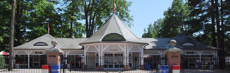 Entrance to Saratoga Race Course