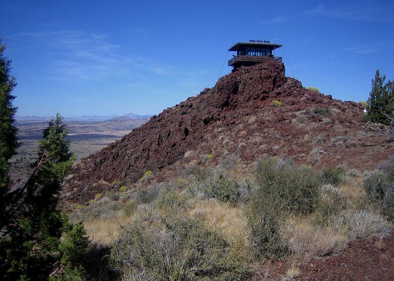 Schonchin Butte Lookout, Lava Beds National Monument