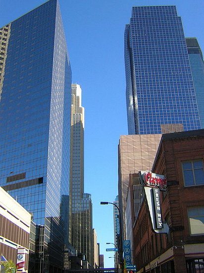 Skyscrapers in Minneapolis
