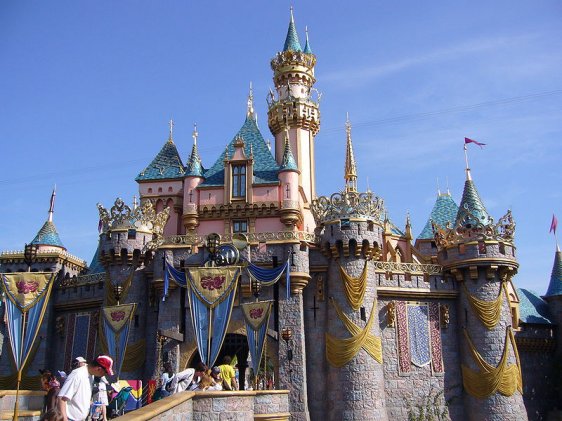 Sleeping Beauty's Castle, Disneyland