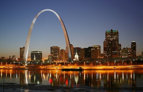 St Louis skyline, Missouri