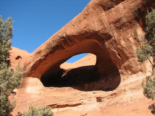 Stout Arch, Mystery Valley, Monument Valley Navajo Tribal Park, Arizona
