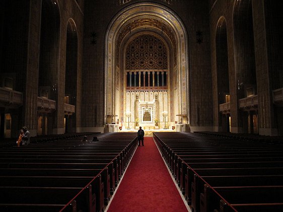 Temple Emanu-El interior, New York City