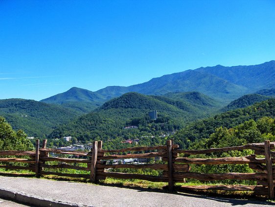 Viewpoint in Viewpoint in Gatlinburg, Tennessee