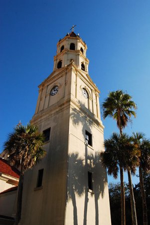 Tower of the Cathedral Basilica of St Augustine