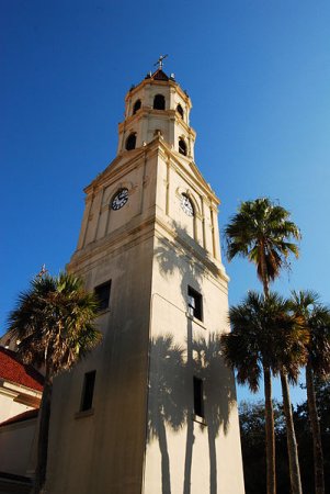 Tower of the Cathedral Basilica of St Augustine