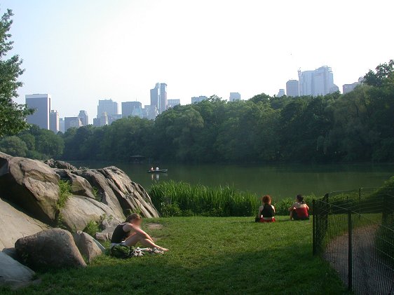 Tranquil spot on Central Park