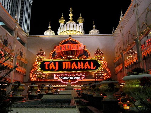 Entrance to Trump Taj Mahal Casino Resort, Atlantic City