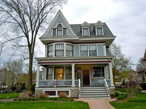 House in Upper Bluff Historic District, Joliet