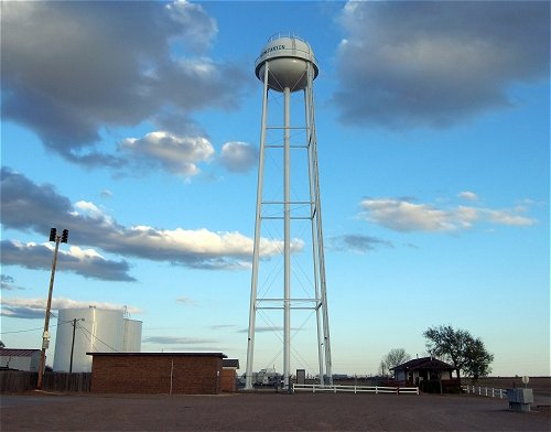 Water Tower at Ransom Canyon, Texas
