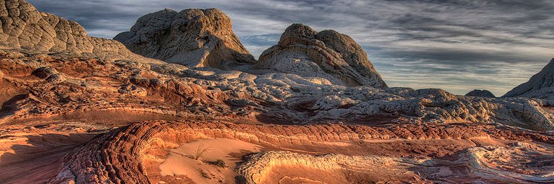 White Pocket, at Vermilion Cliffs National Monument, at sunset