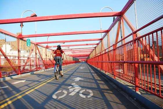 Williamsburg Bridge bikeway