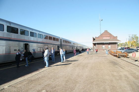 Williston Amtrak Train Station, Williston, North Dakota