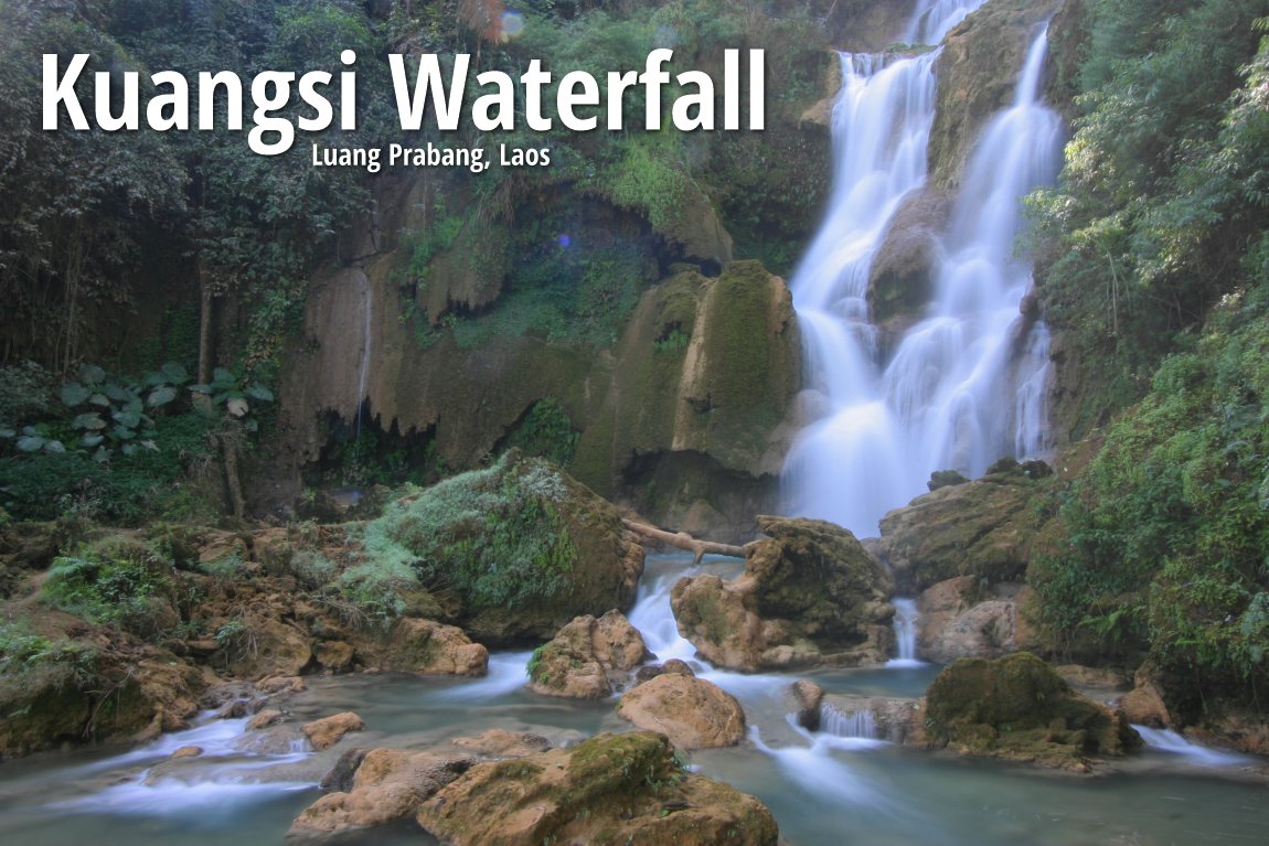 Kuangsi Waterfall, Laos