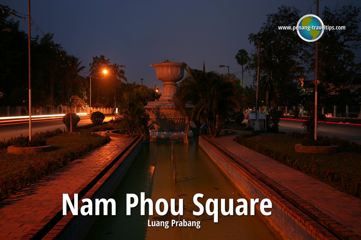 Nam Phou Square, Luang Prabang