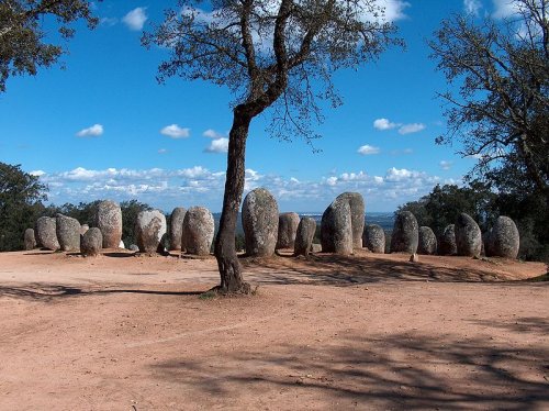 Almendres Cromlech megalithic complex, Évora District