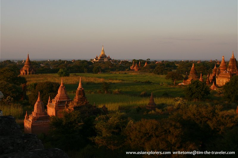 Bagan Plains at dusk