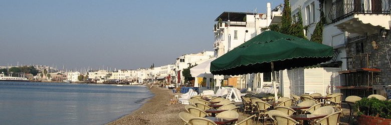 Seaside in Bodrum, Turkey