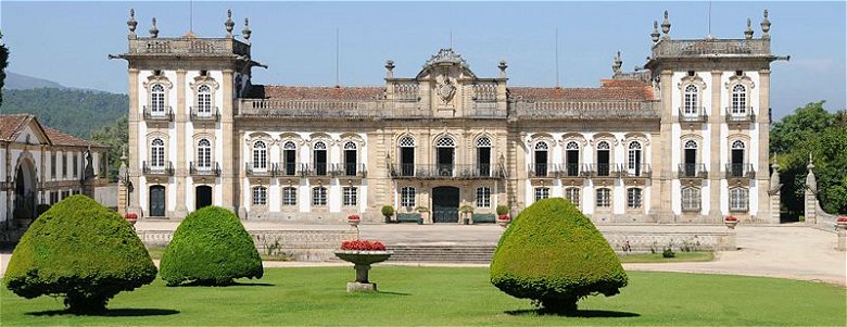 Brejoeira Palace in Monção, Portugal