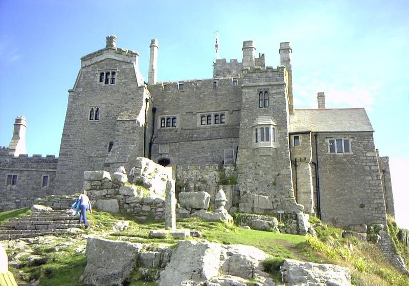The castle on St Michael's Mount