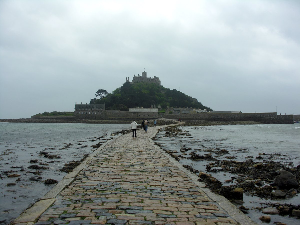 Causeway to St Michael's Mount