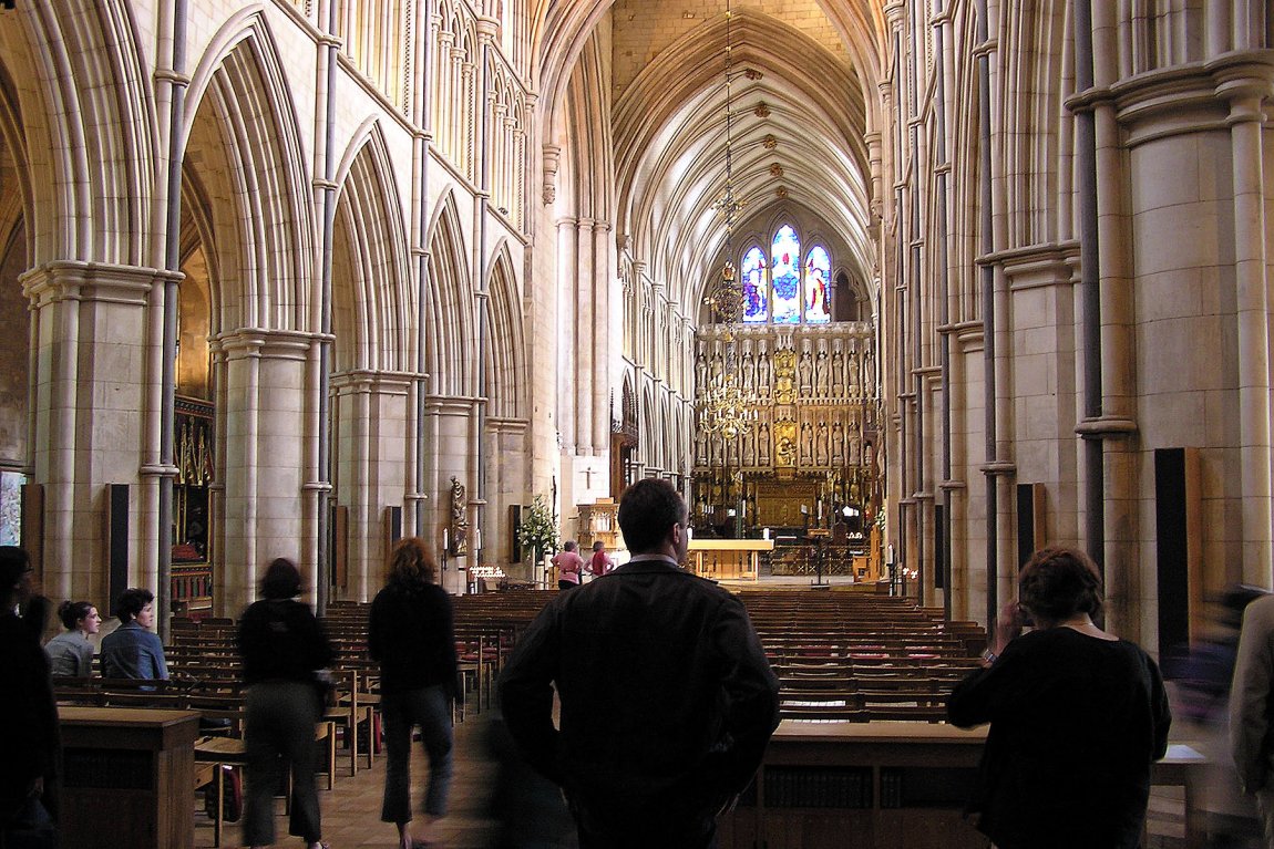 Inside Southwark Cathedral